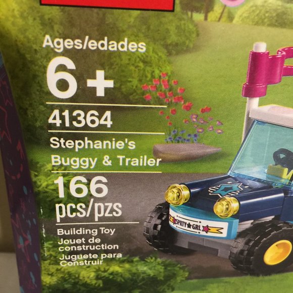 Lego Friends Stephanie's Buggy & Trailer 41364 Building Set 166 Pieces - Picture 2 of 9